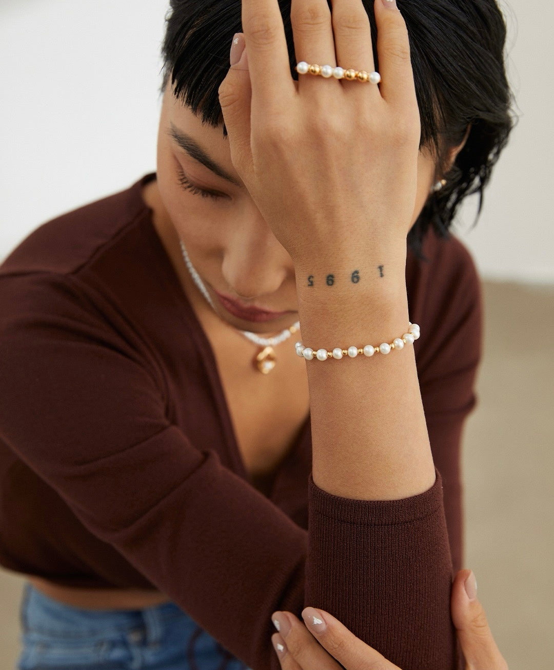 Balance Beam Double Finger Ring