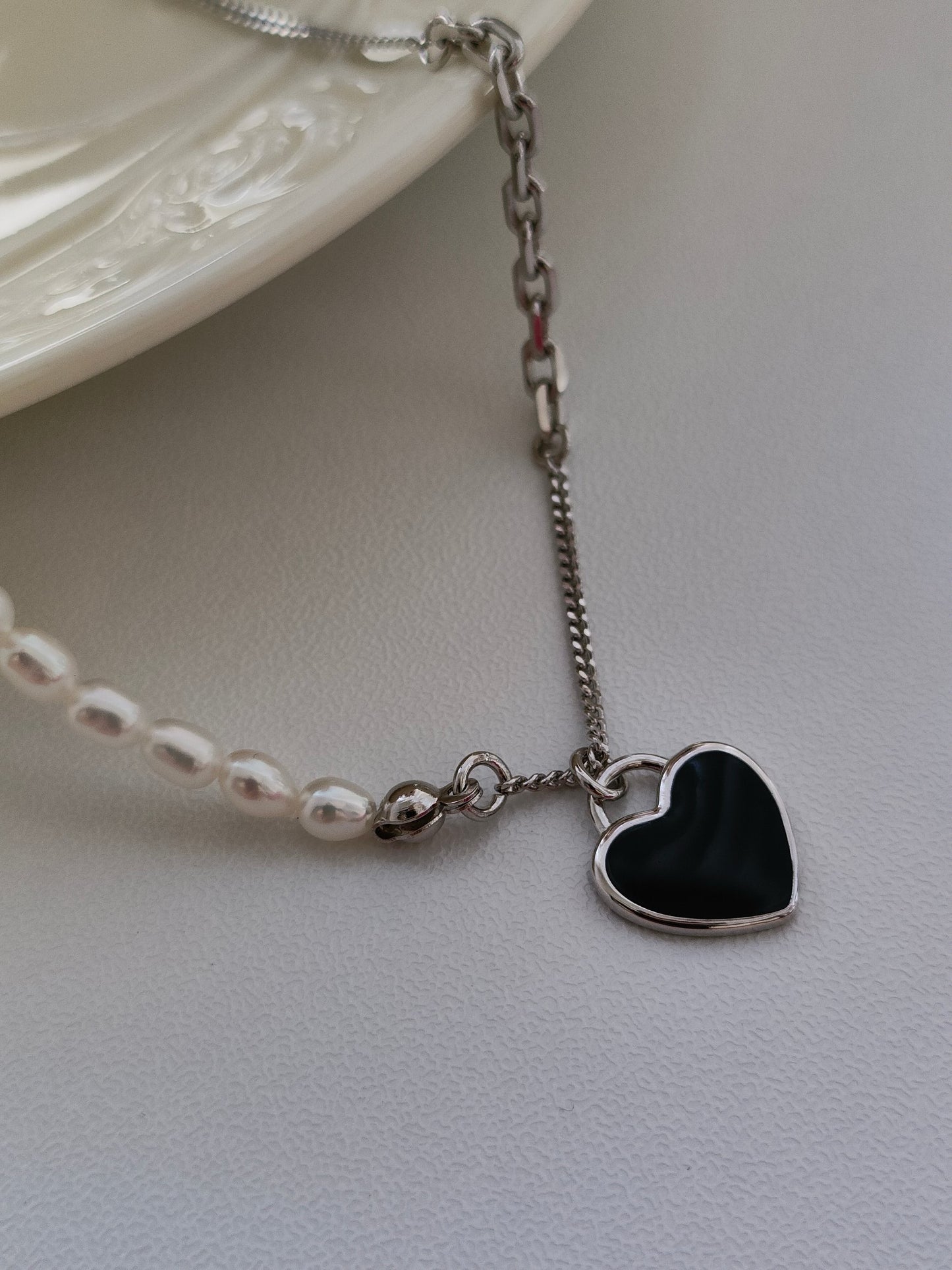 Love Drip Glaze Necklace