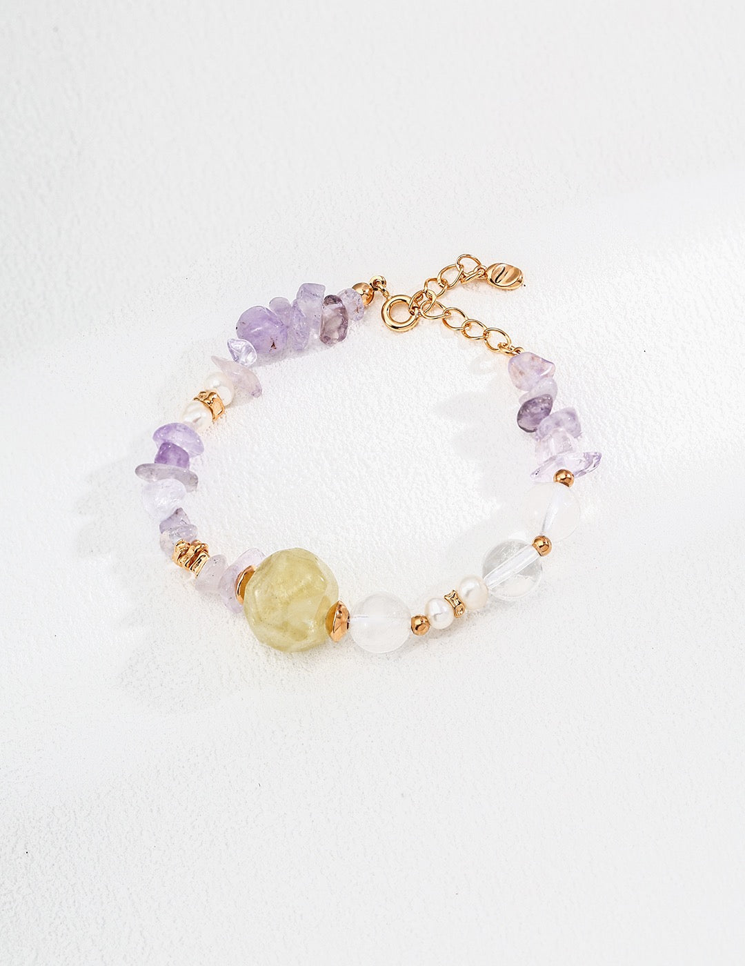 Minimalist Multicoloured Crystal Bracelet