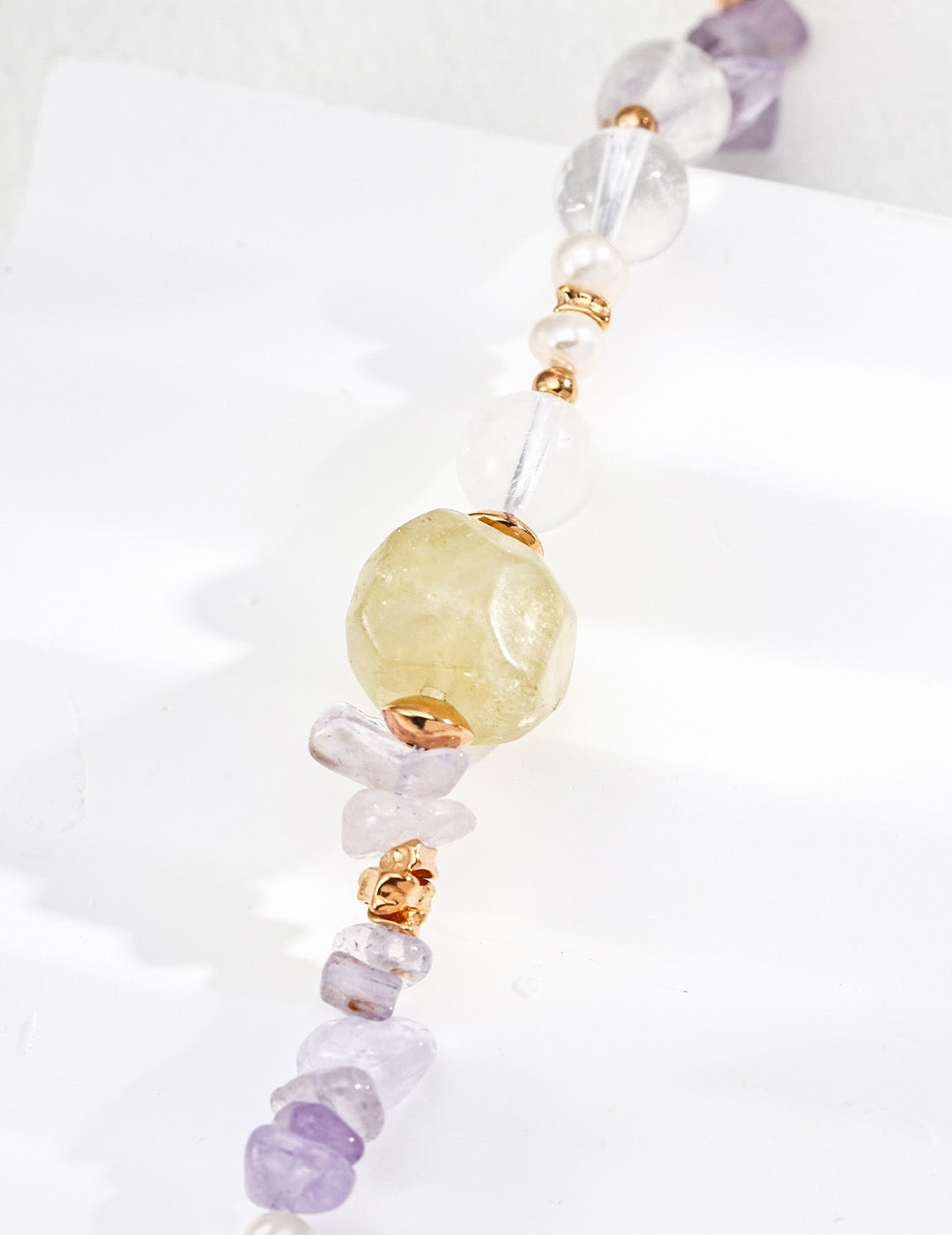 Minimalist Multicoloured Crystal Bracelet