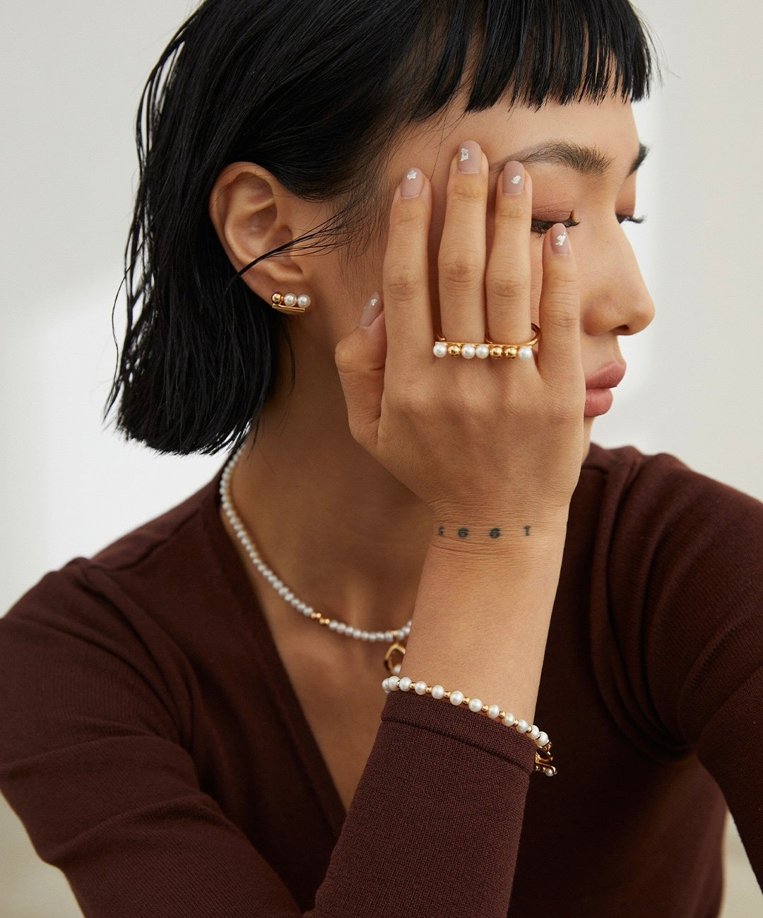Balance Beam Double Finger Ring