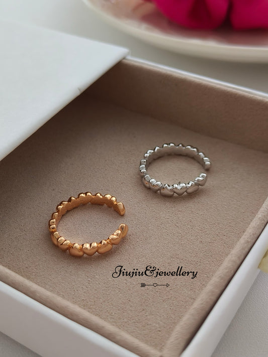 Love Arrangement Open Ring