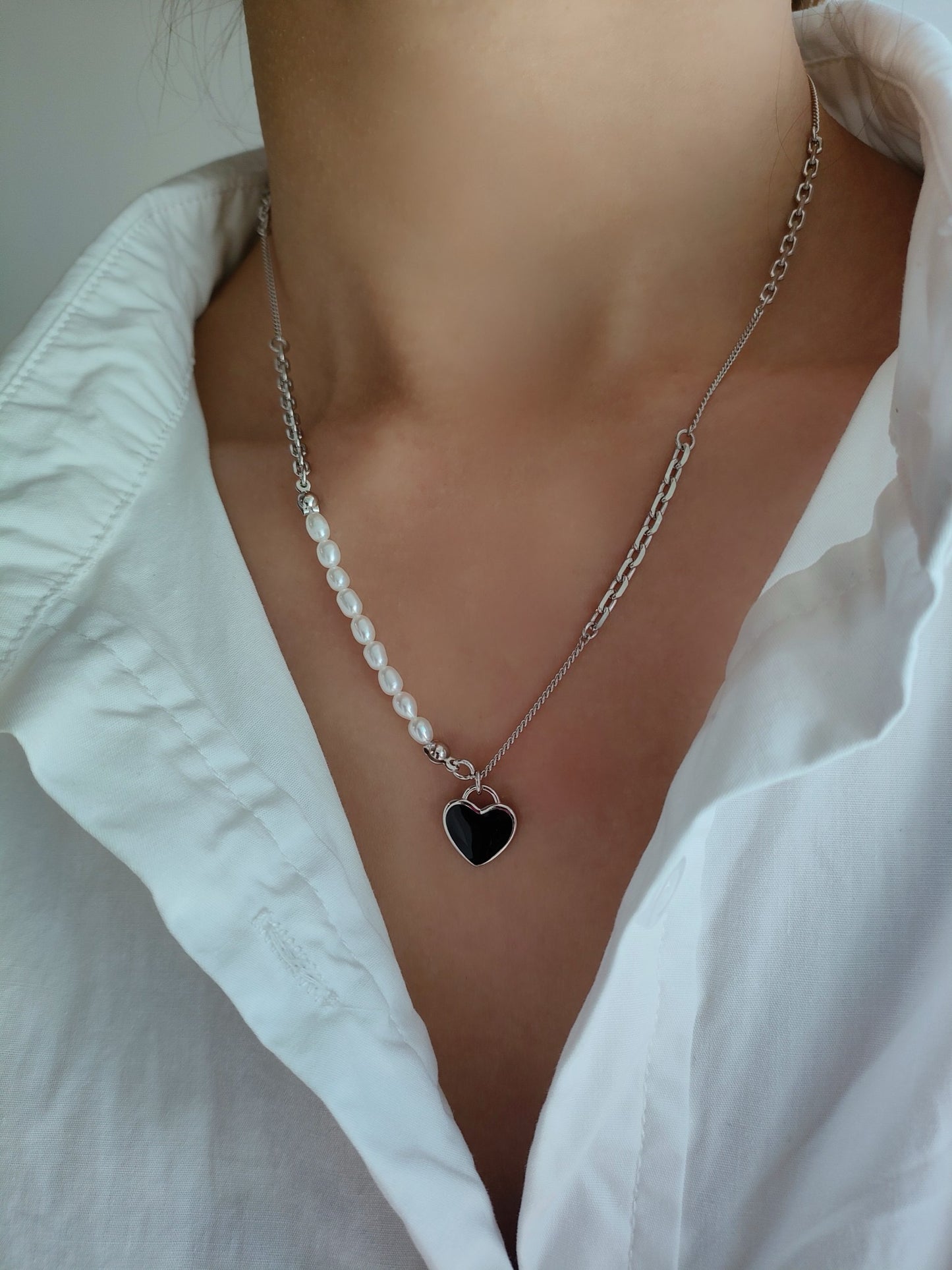 Love Drip Glaze Necklace