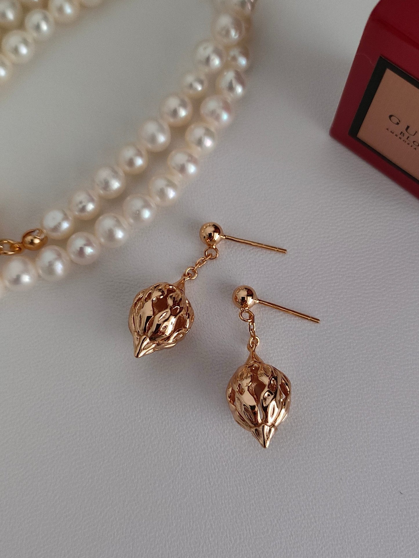 Tapered Lantern Earrings