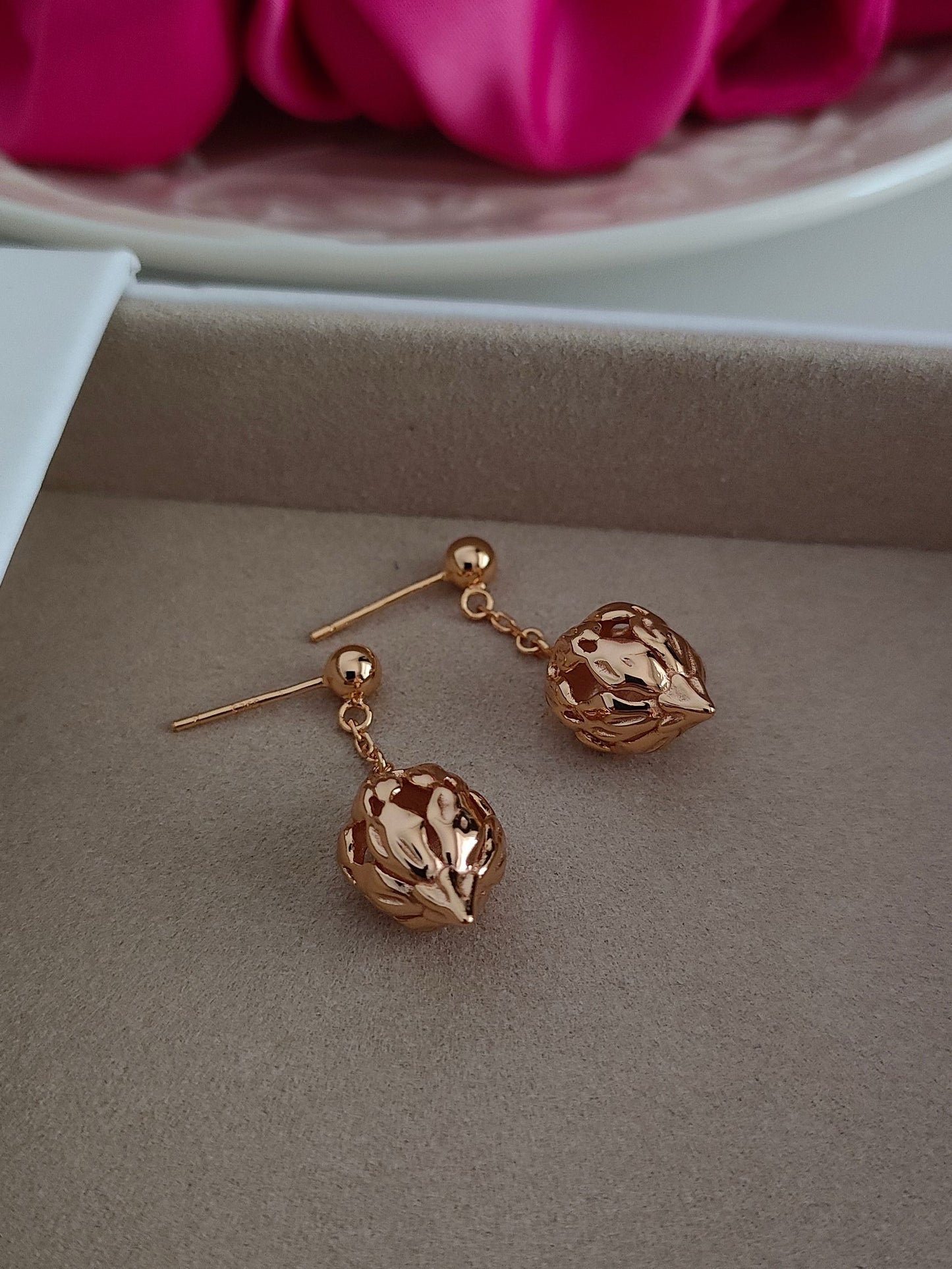 Tapered Lantern Earrings