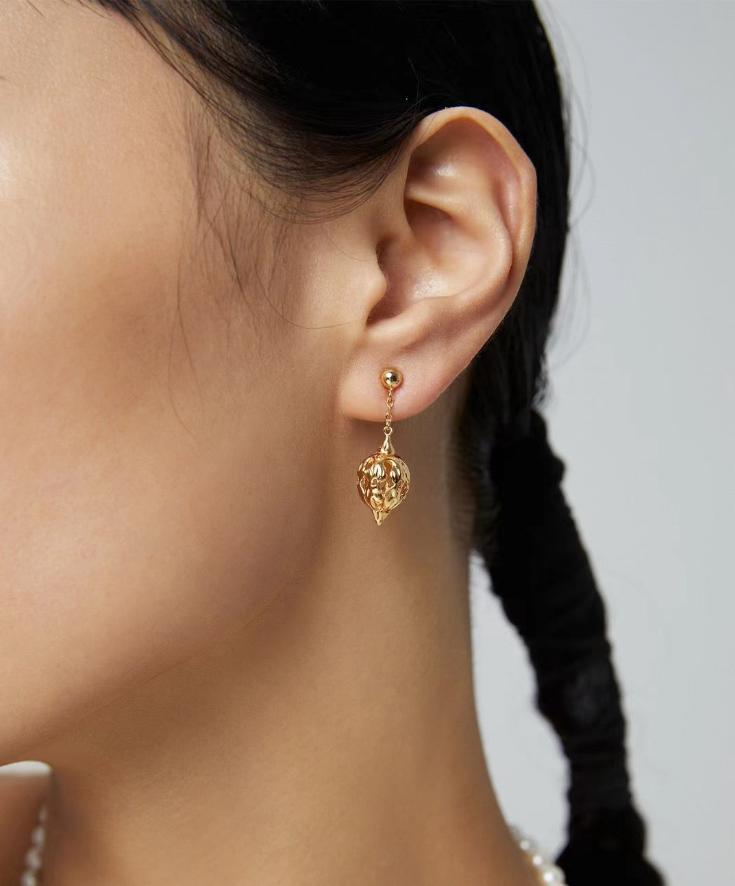 Tapered Lantern Earrings